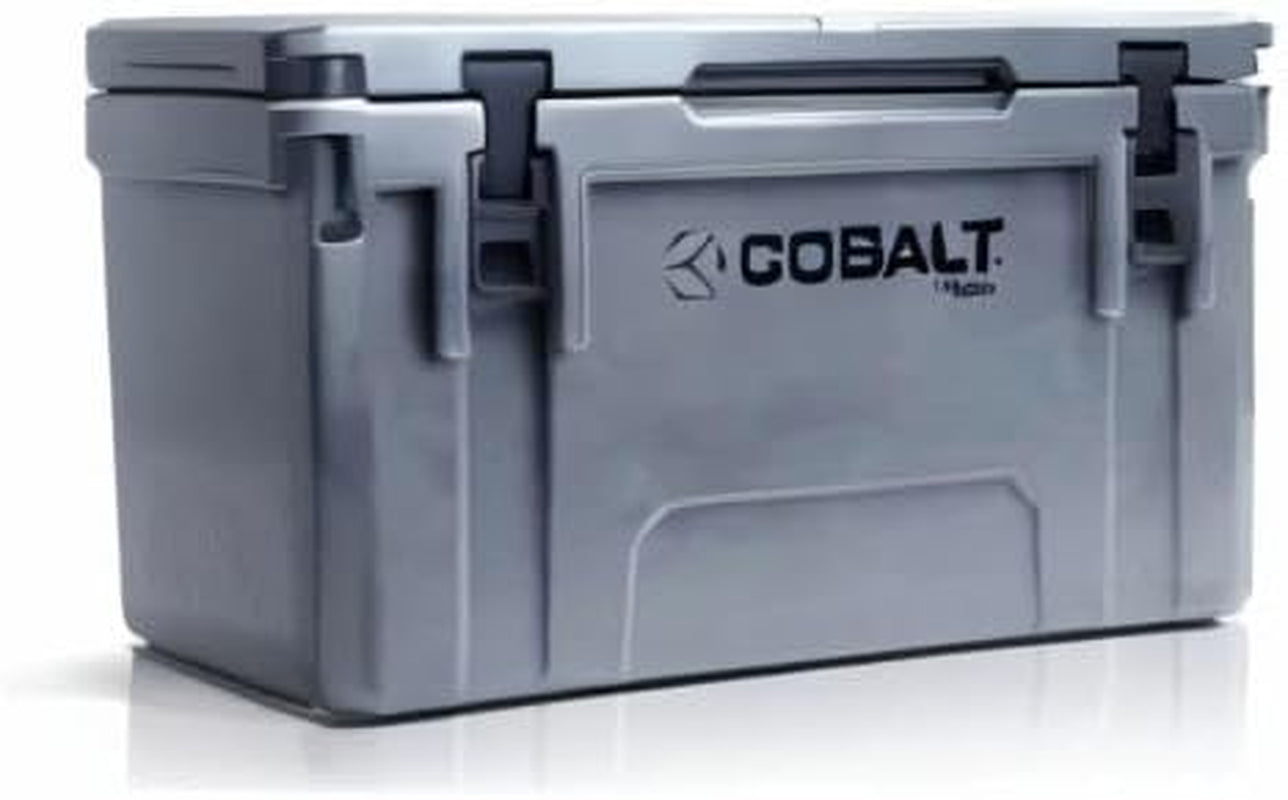 Cobalt 55 Quart Roto Molded Super Ice Cooler | Large Ice Chest - Long Term Ice Retention |