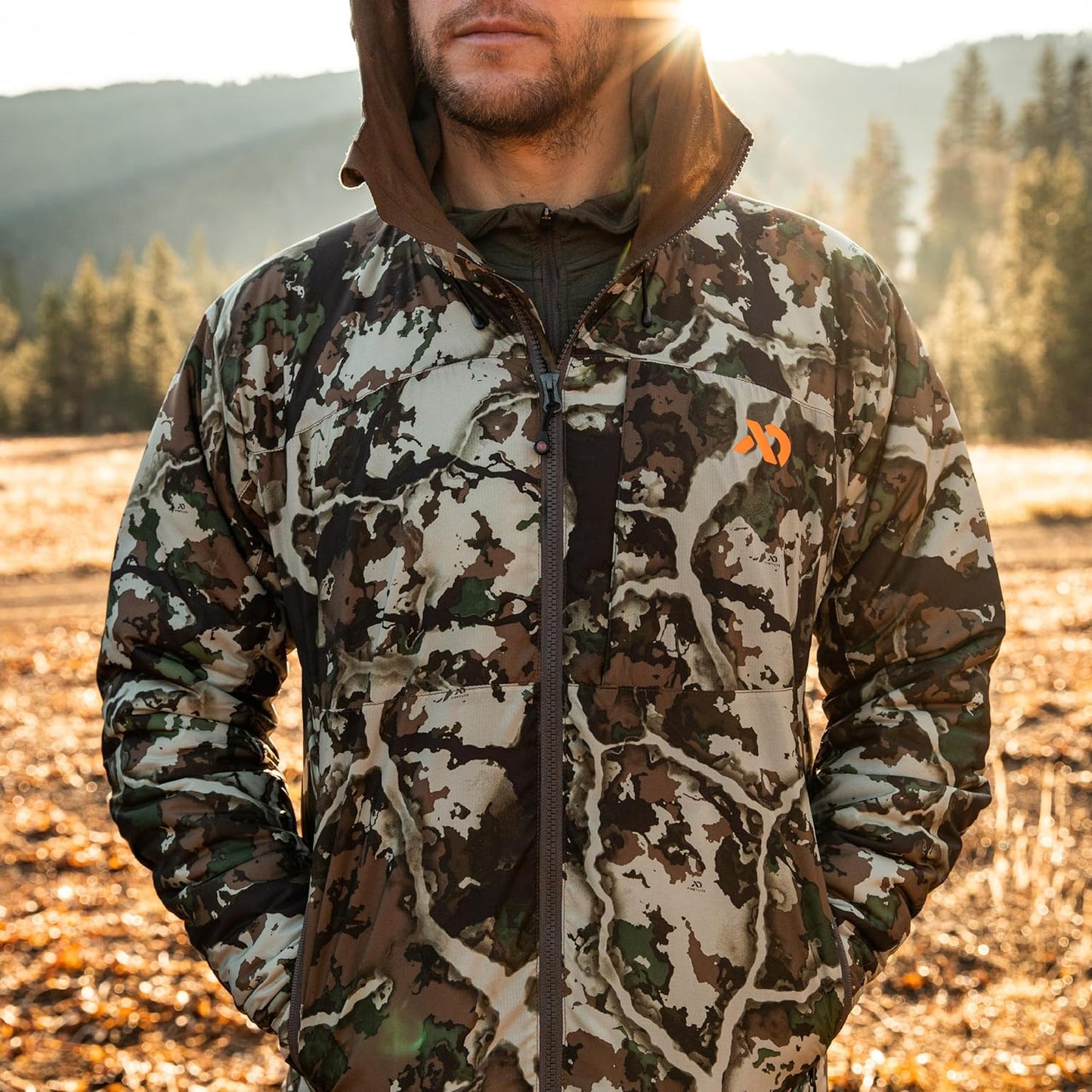 Men'S Uncompahgre 2.0 Puffy Jacket - Lightweight Insulated Camo Hunting Coat, Waterproof Hunting Gear for Men
