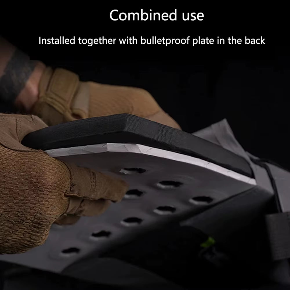 Tactical Vest Plate Carrier Bulletproof Plate Lining Protect Insert Plate Resistant Shock Pad for Hunting Airsoft Vest
