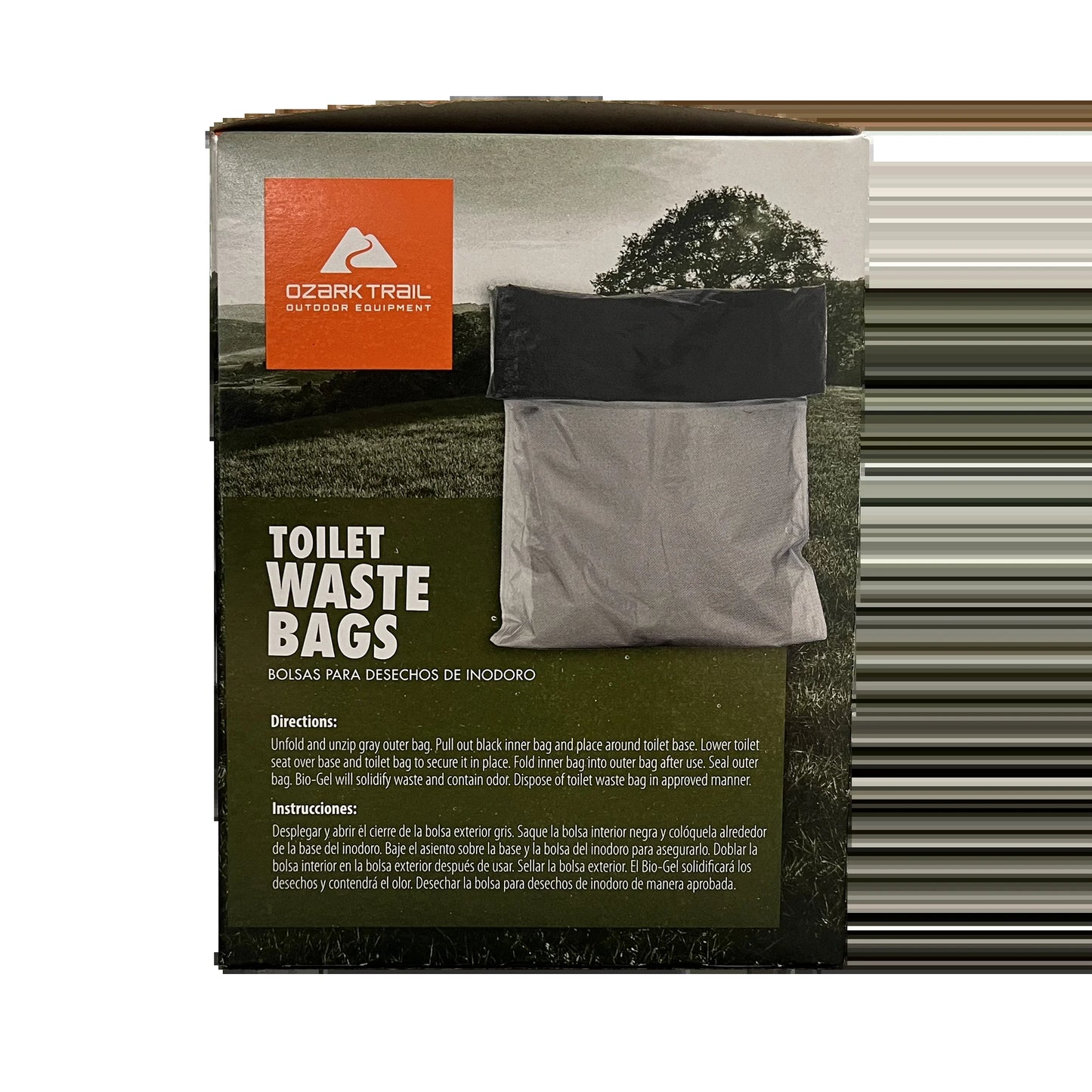 Reliance Brand Double Doodie 2L Portable Camping Toilet Plastic Waste Bags (6 Pack)