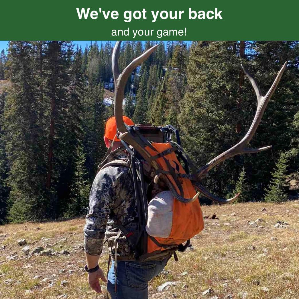 Game Bags Hunting | Available in Packs of 5 Deer or Elk Quarter Bags or 1 Deer Body Bag | Strong, Breathable, Stretchable Meat Bags | Vacuum Sealed - Saves 50% Space