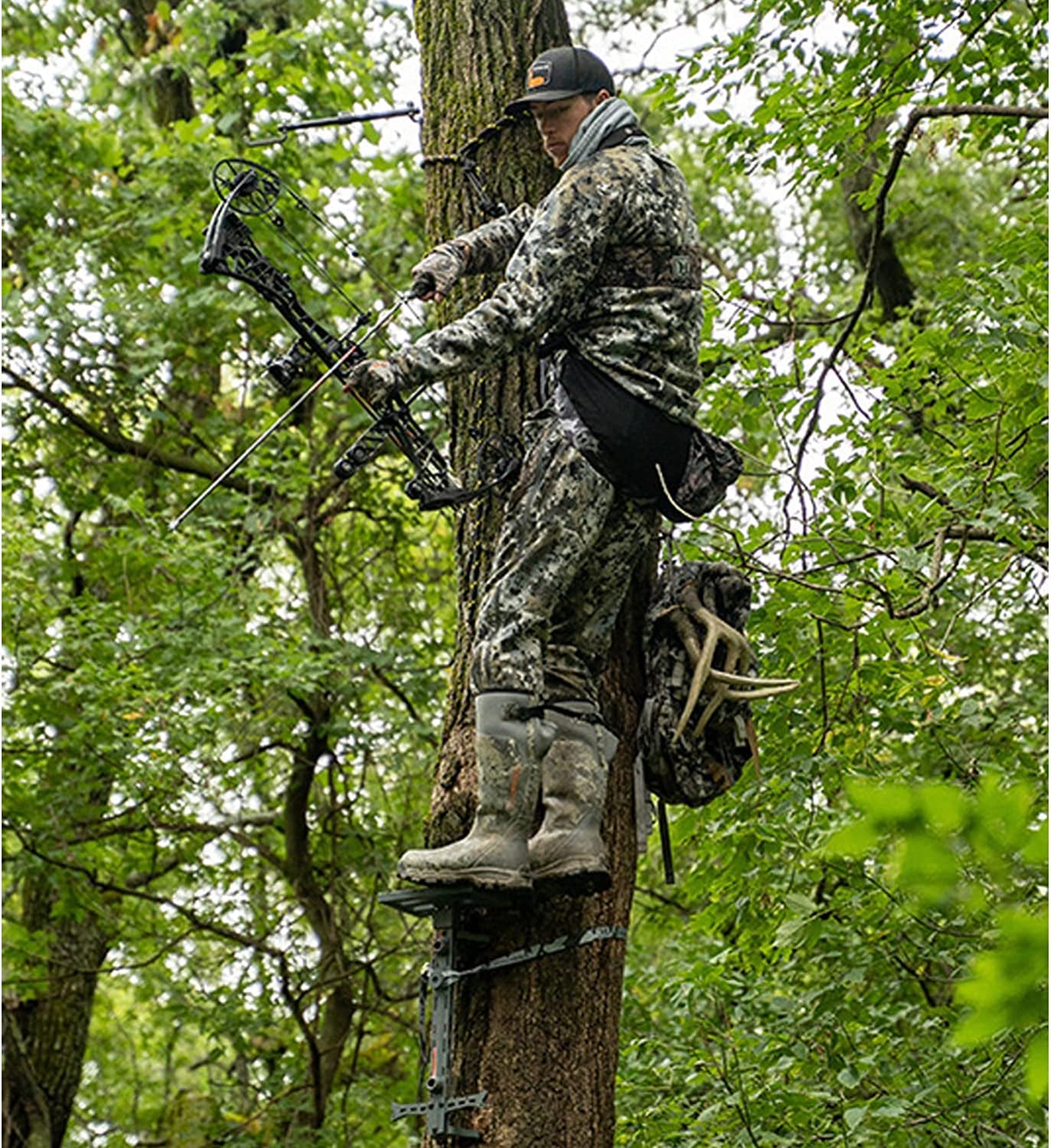 Helium Hammock HSP Small Lightweight Aluminum Mobile Reliable Silent Hunting 10"