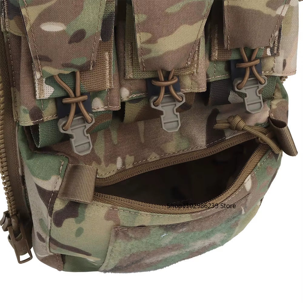 FCPC V5 Plate Carrier Hunting Vest Assault Back Panel Gear Water Storage General Purpose Multi Fit Expanding Pocket Airsoft Gear