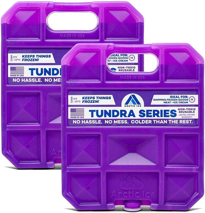 Tundra Series Long Lasting Reusable Ice Pack - 5° Fahrenheit Cooling Point - Designed to Maintain Freezer-Like Temperatures in Coolers