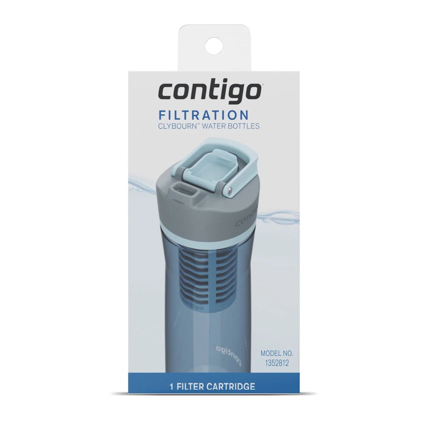 Clybourn Freeflow Filter Water Bottle Replacement Filter, 1 Count