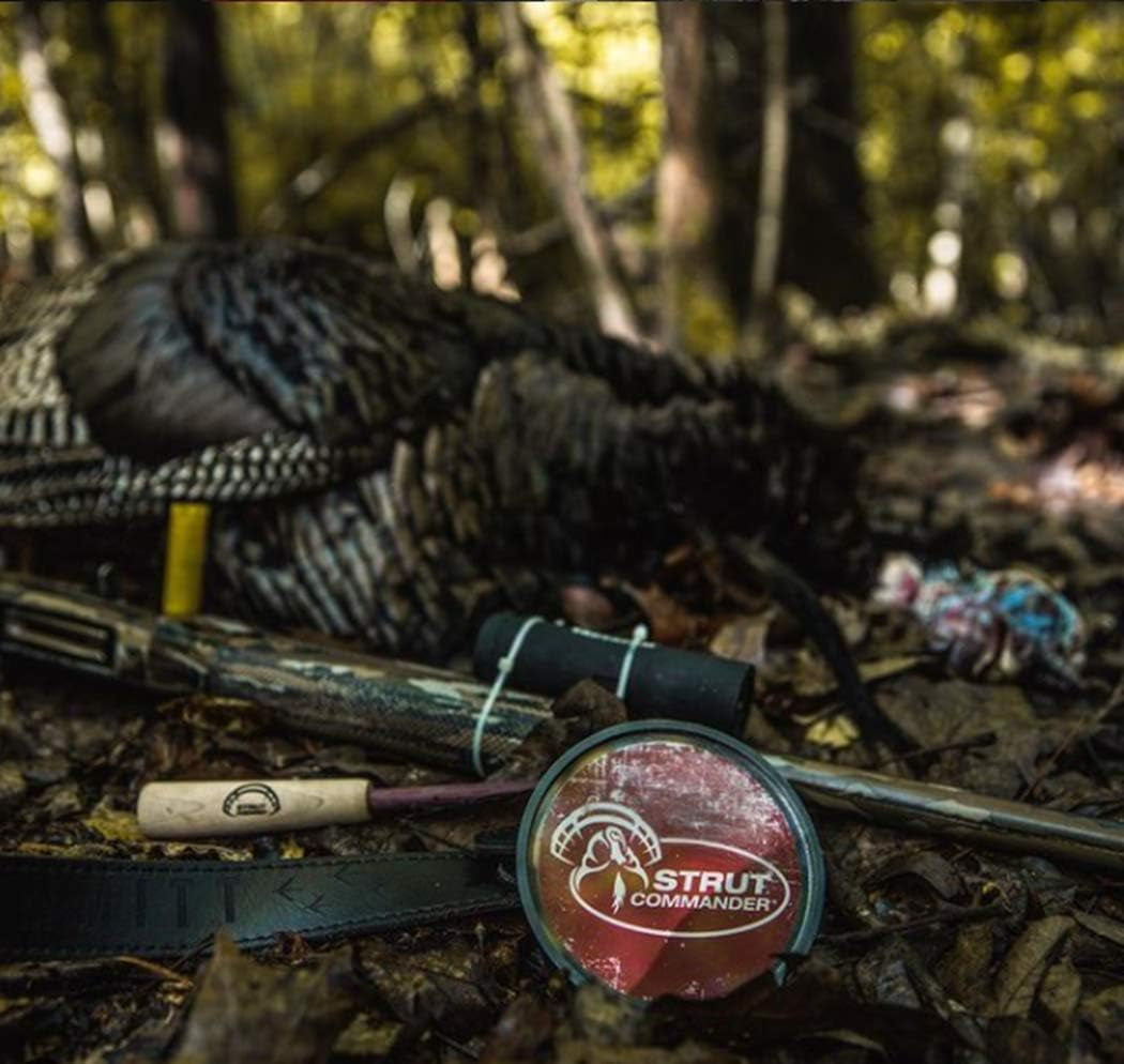 Turkey Pot Call - Turkey Calling with Realistic Yelps Clucks Cutts Purrs for Hunting Turkeys - Made in USA