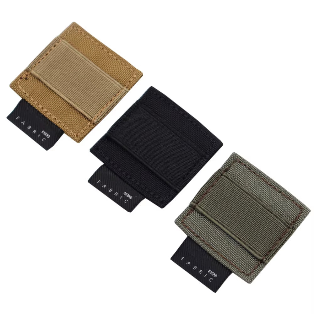 Tactical Earphone Walkie Talkie Cable Management Elastic Storage Organizer Holder for FAST MICH Helmet Headset Accessories