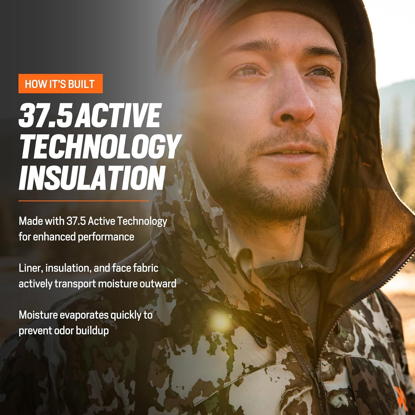 Men'S Uncompahgre 2.0 Puffy Jacket - Lightweight Insulated Camo Hunting Coat, Waterproof Hunting Gear for Men