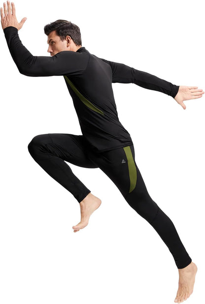 Thermal Underwear Long Johns Set Mens Winter Gift Hunting Gear Sport Base Layer Bottom Top