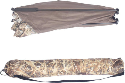 Pop up Ground Blind for Deer Duck Turkey Hunting Portable Quick Setup Lightweight Green/Brown/Dry Grass Ground Peg Included