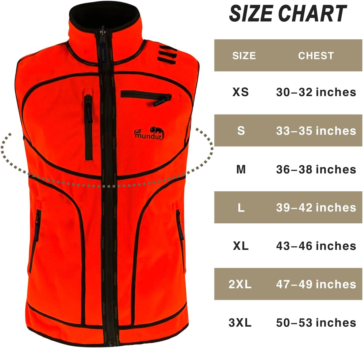 Reversible Men'S Waterproof Hunting Vest - Digital Green & Blaze Orange Camo