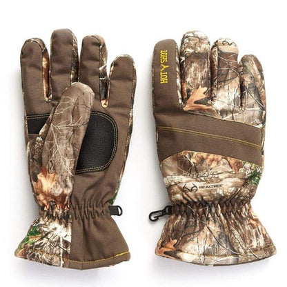 Men'S X Large Realtree Edge Camo Insulated Waterproof Hunting Gloves