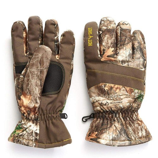 Men'S X Large Realtree Edge Camo Insulated Waterproof Hunting Gloves