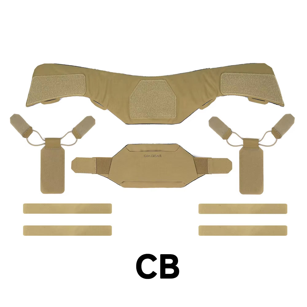 Dmgear Tactical Vest Neck Guard Collar Protector Hunting Gear Tactical Airsoft Equipment Hunting Accessory for Jpc Avs Fcsk Cpc