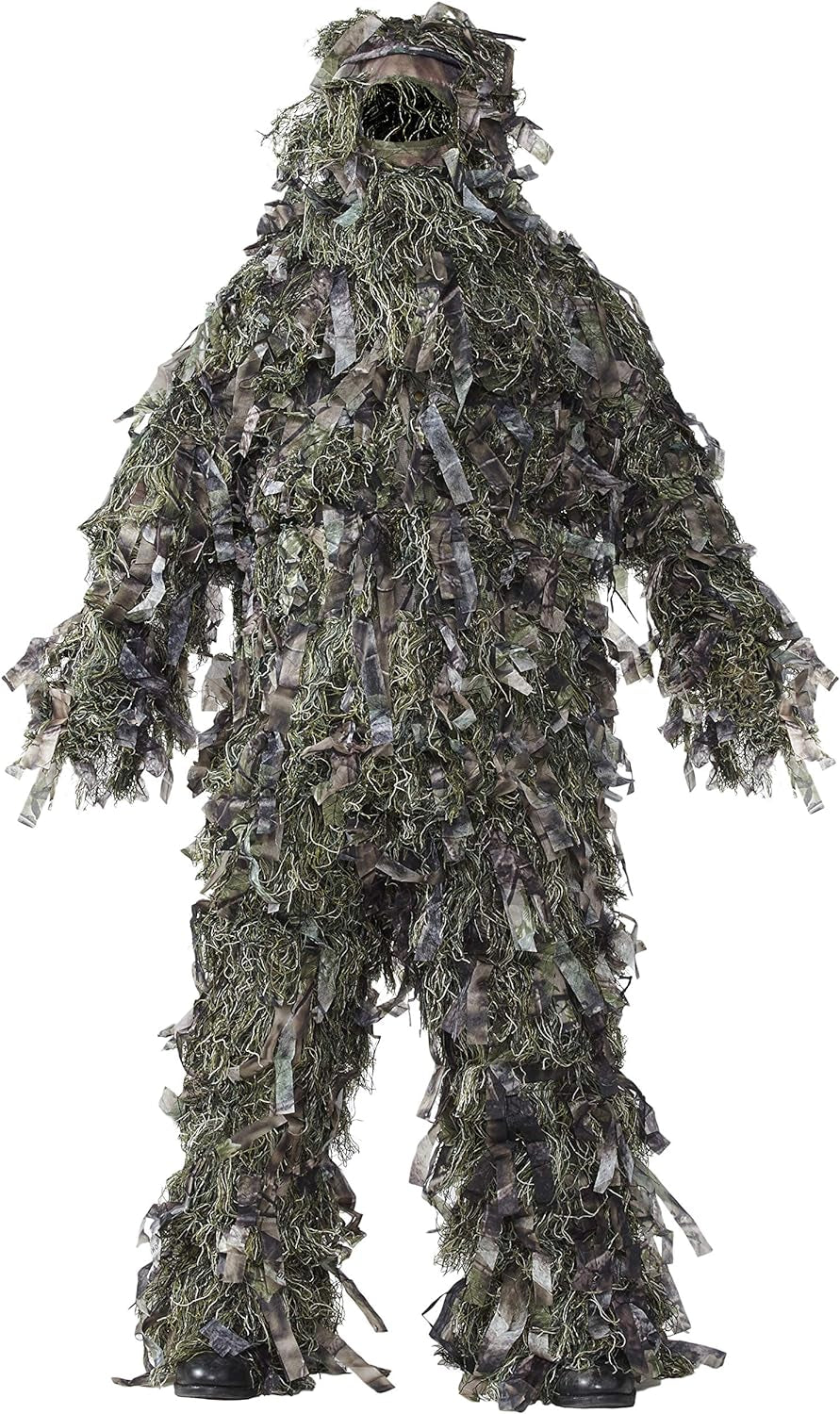 Men'S 3-Piece 3-D Ghillie Suit, Woodland Camo – Hunting Ghillie Suit