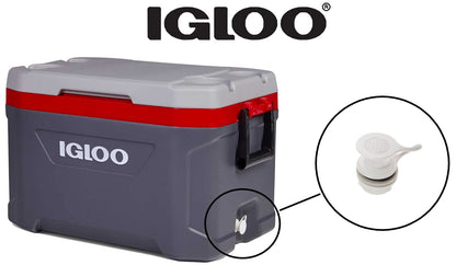 Replacement Triple Snap Drain Plug for Coolers & Ice Chests - Durable & Easy ...