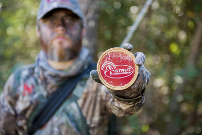 Turkey Pot Call - Turkey Calling with Realistic Yelps Clucks Cutts Purrs for Hunting Turkeys - Made in USA