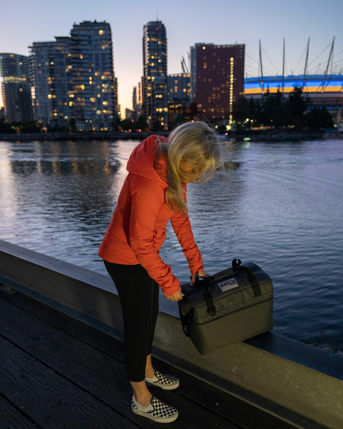 Carbon Soft Cooler with High-Density Insulation, 12-Can, Black