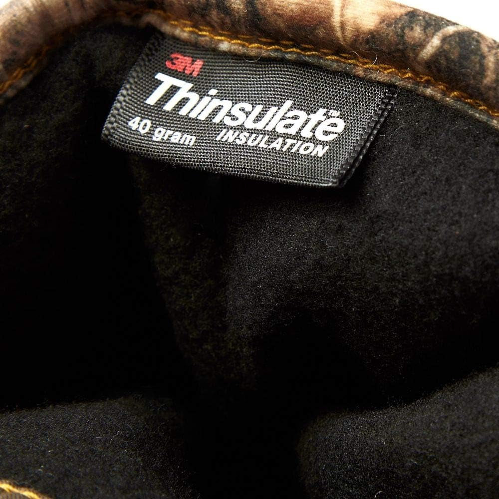 Men’S Camo Defender Glove, Waterproof Insulated Long-Wear Non-Slip Grip Cold Weather Gloves for Hunting, Fishing