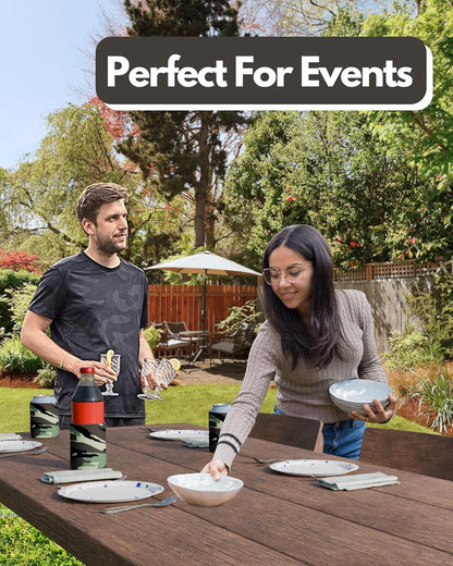 100 Pack Camo Blank Can Cooler Sleeves, Customizable Bulk Insulated Foam for Beer, Collapsible Plain Drink Holder, Cold Soda Insulator, 12Oz Regular, 16Oz Tall Cans