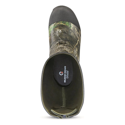 Men'S Ankle Fit Waterproof 800-Gram Insulated Rubber Boots Mossy Oak Country DNA 10D (Medium)