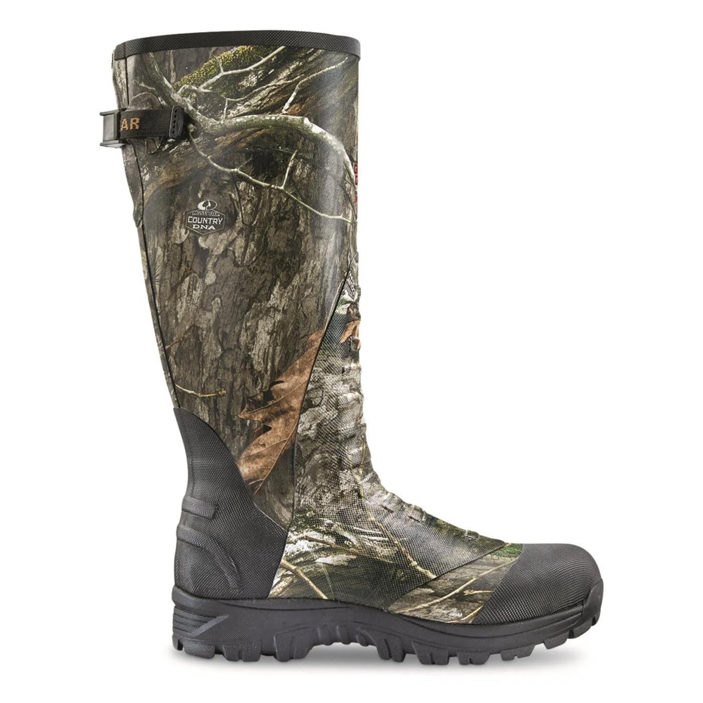 Men'S Ankle Fit Waterproof 800-Gram Insulated Rubber Boots Mossy Oak Country DNA 10D (Medium)