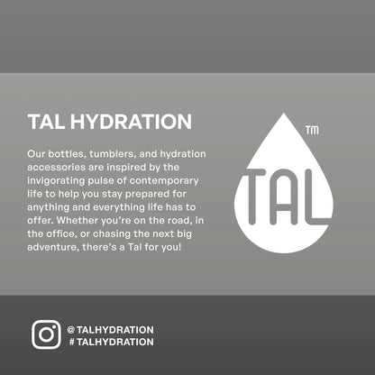 Stainless Steel Ranger Water Bottle with Easy Sip Straw 26 Oz, Black