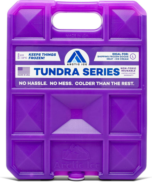 Tundra Series Long Lasting Reusable Ice Pack - 5° Fahrenheit Cooling Point - Designed to Maintain Freezer-Like Temperatures in Coolers
