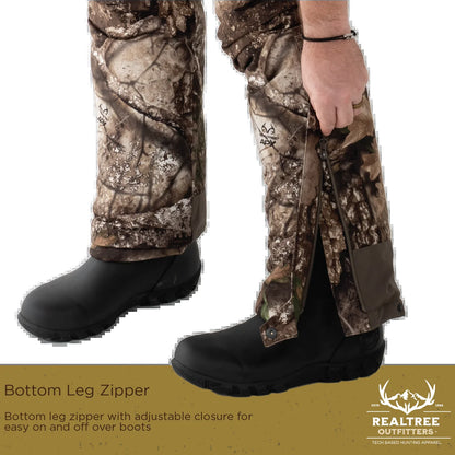 Outfitters Men'S Sherpa Lined Waterproof Hunting Bib,  APX, Size 3X-Large