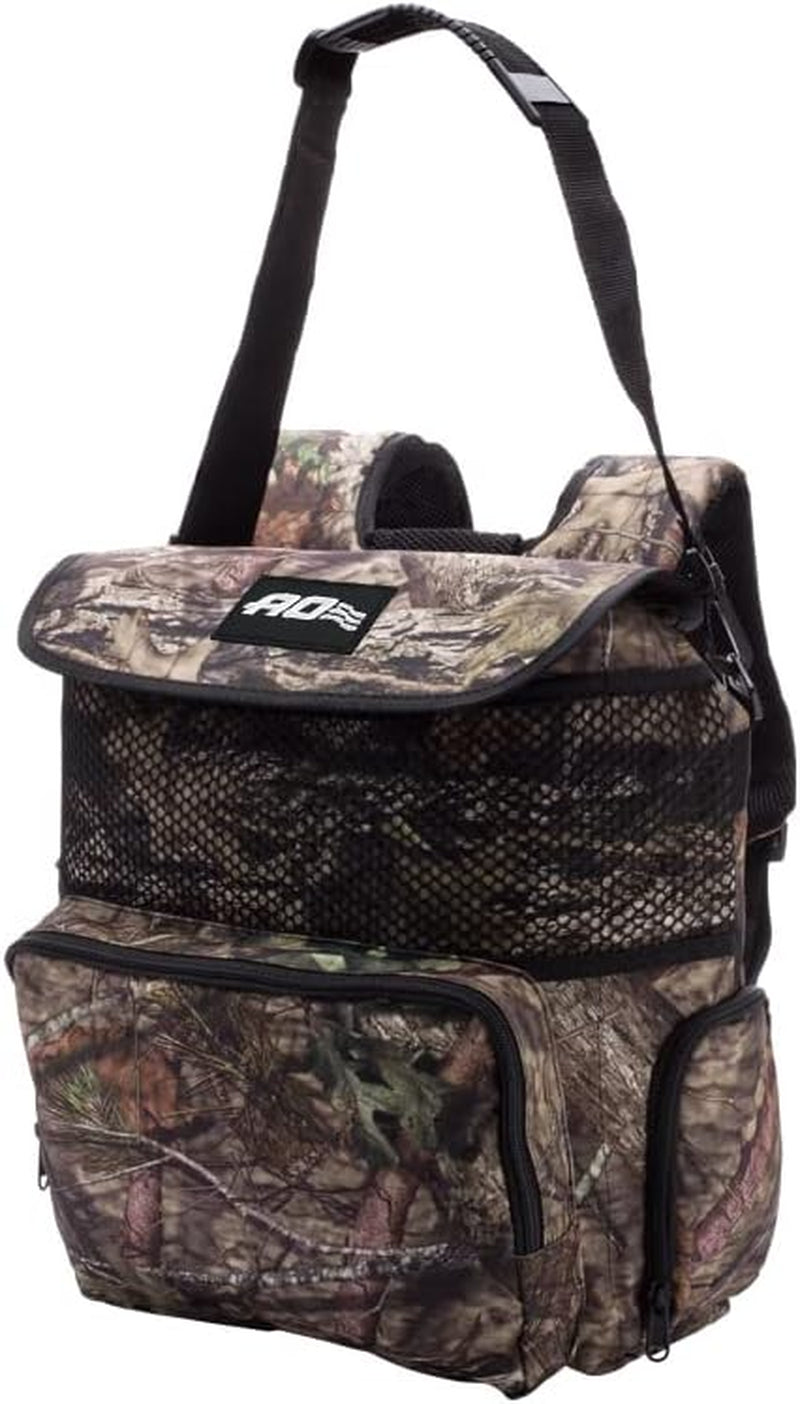 Backpack Cooler, Mossy Oak, 18-Pack
