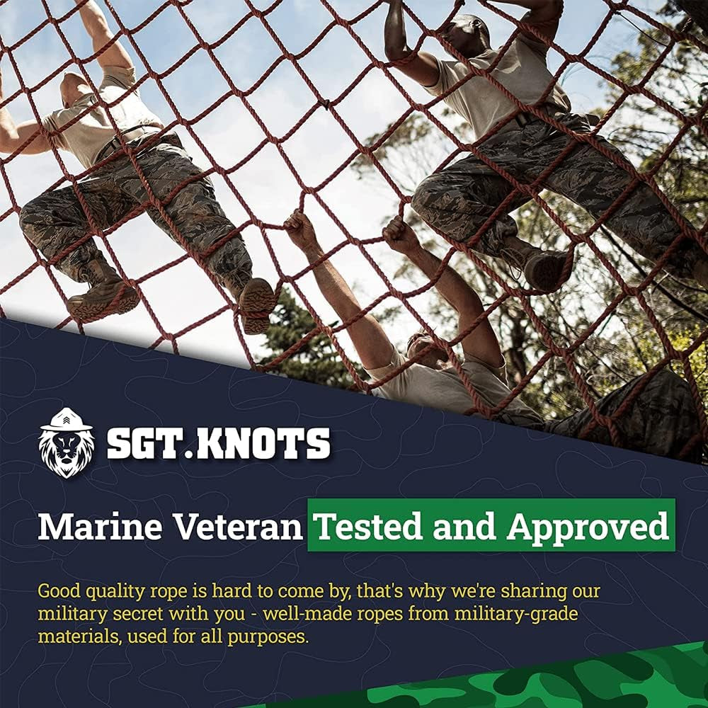 Arborist Double Braided Polyester Rope - Heavy Duty Tree Pulling Rope, Rigging, Tree Ropes, Arborist Pulling, Felling, Sailing, Industrial Rigging (0.625 in X 10 Ft) Orange