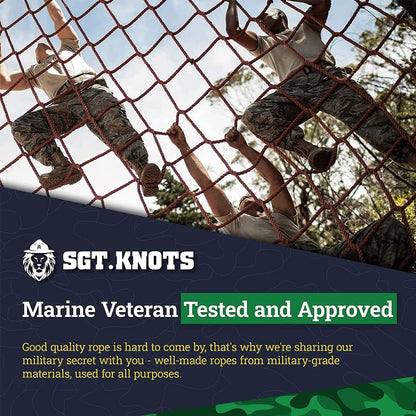 Arborist Double Braided Polyester Rope - Heavy Duty Tree Pulling Rope, Rigging, Tree Ropes, Arborist Pulling, Felling, Sailing, Industrial Rigging (0.625 in X 10 Ft) Orange