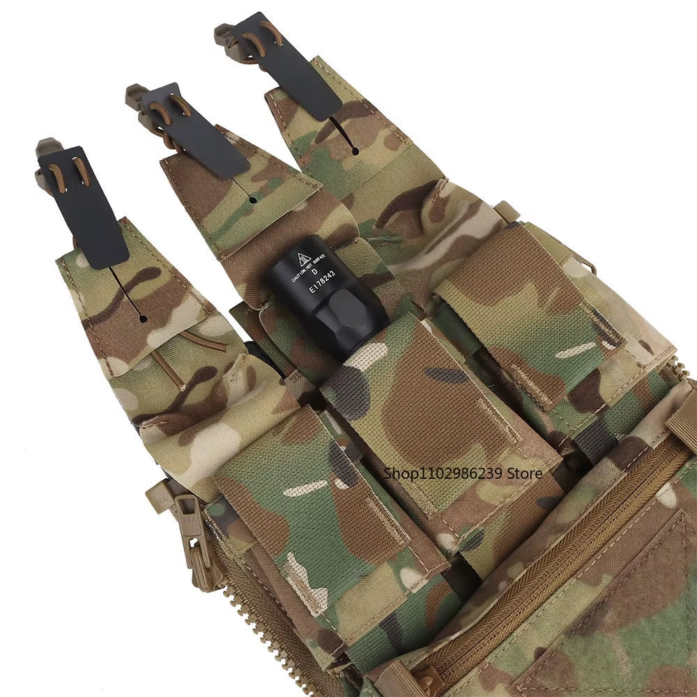 FCPC V5 Plate Carrier Hunting Vest Assault Back Panel Gear Water Storage General Purpose Multi Fit Expanding Pocket Airsoft Gear