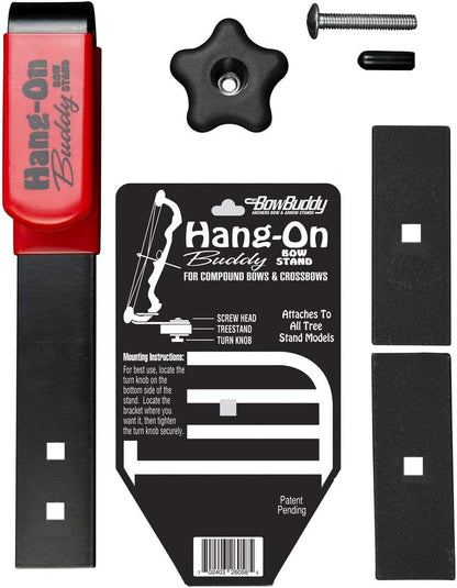 Regular Hang-On Buddy Tree Stand Bow Holder | Steel Bow Holder for Tree Stand Wi