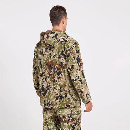 High Quality Ambient Hoody Hunting Apparel Gear Outdoor Camo Kangaroo Pocket Hoodie Spring Fall Fleece Lining Hunting Jacket