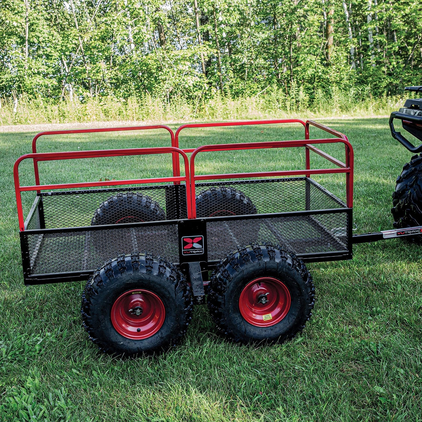 Trail Warrior X4 Heavy Duty UTV/ATV Trailer - for Off-Road Use - 1,250 Lb. Ca...