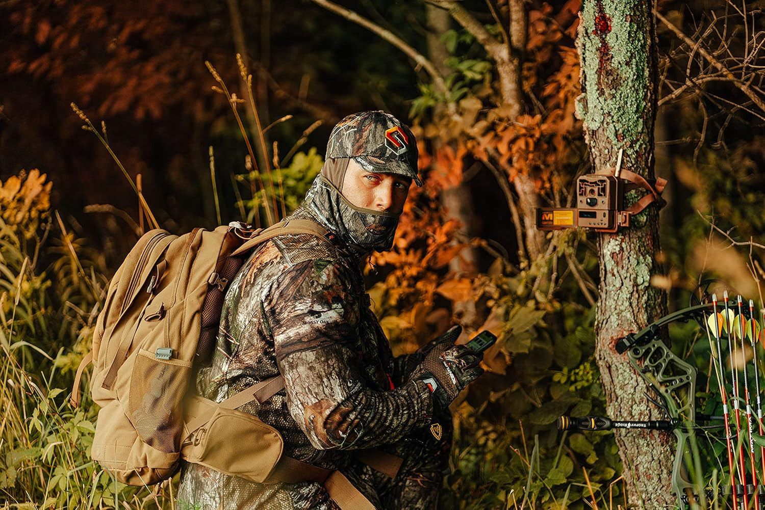 Forefront Midweight Water Repellent Camo Hunting Jacket for Men