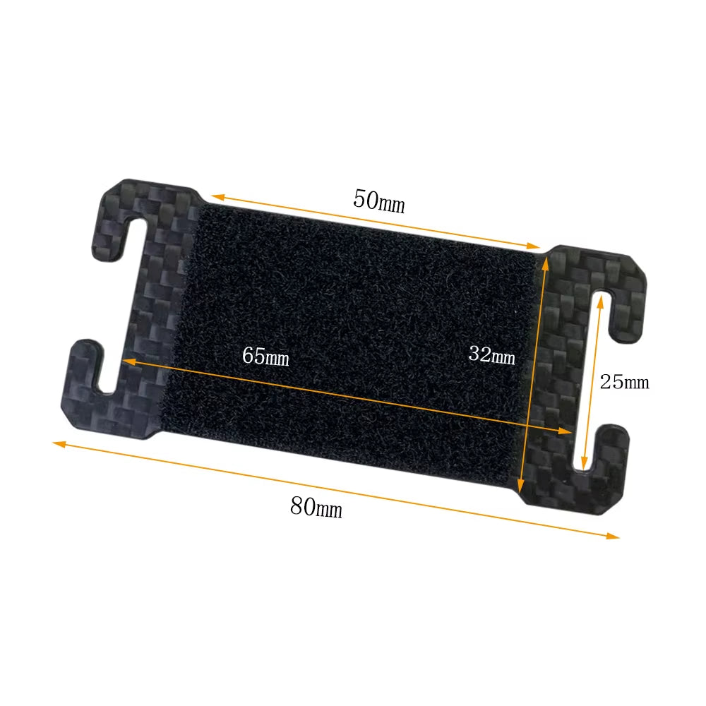 Carbon Fiber Hook and Loop Tacticals Patches Board MOLLE Patches Panel Display Holder for Backpack Mini Patches Board