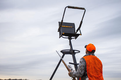 12' Nomad Tripod Stand Hunting Gear with Swivel Seat Hunting Chair