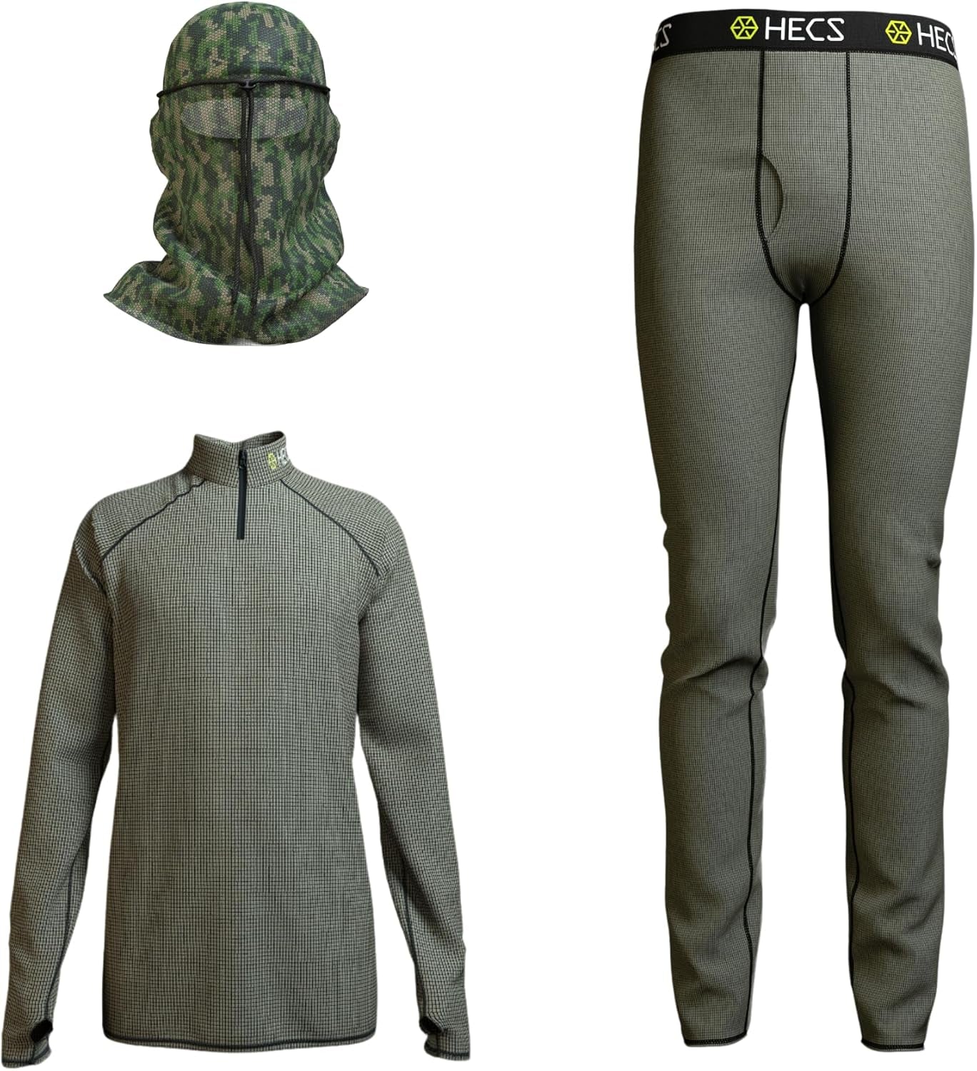 Hunting-High Performance Base Layer-Underwear with Patented Technology for Deer, Big Game & Turkey Hunting