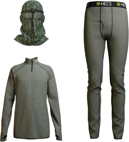 Hunting-High Performance Base Layer-Underwear with Patented Technology for Deer, Big Game & Turkey Hunting