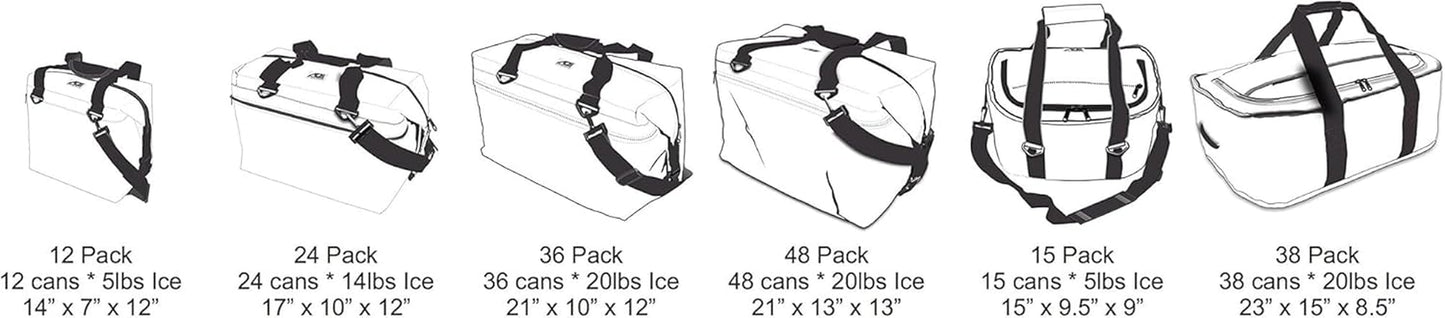 Expedition Canvas Soft-Sided Cooler Bag, Leak-Proof, Insulated, Lightweight