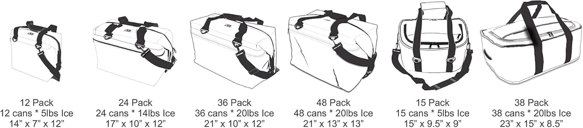 Expedition Canvas Soft-Sided Cooler Bag, Leak-Proof, Insulated, Lightweight