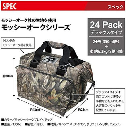 Caravan Canvas Soft Cooler with High-Density Insulation and Oversized Storage Pockets