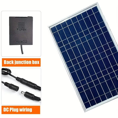 Solar Fan Kit with Solar Panels And2 Solar Exhaust Fans, Solar Exhaust Fans, Chicken Coop, Dog House Solar Charging Solar System