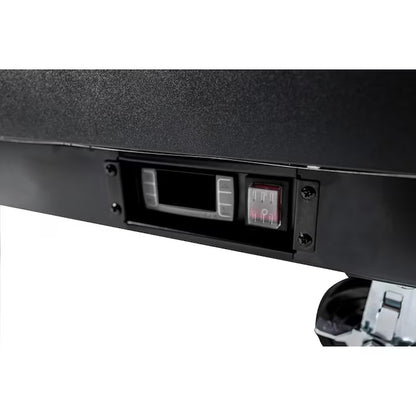 56-In W 576 -Can Capacity Black Freestanding Indoor Beverage Refrigerator