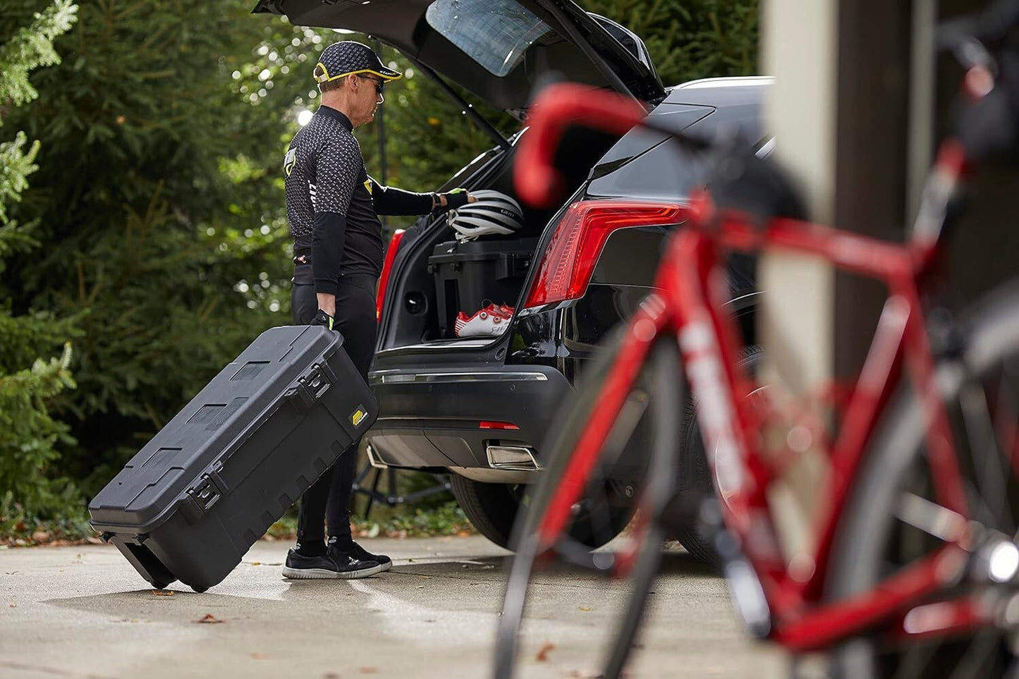 Truck Bed Storage Box Heavy Duty Pickup Trailer Camping Gear Black Tool Chest