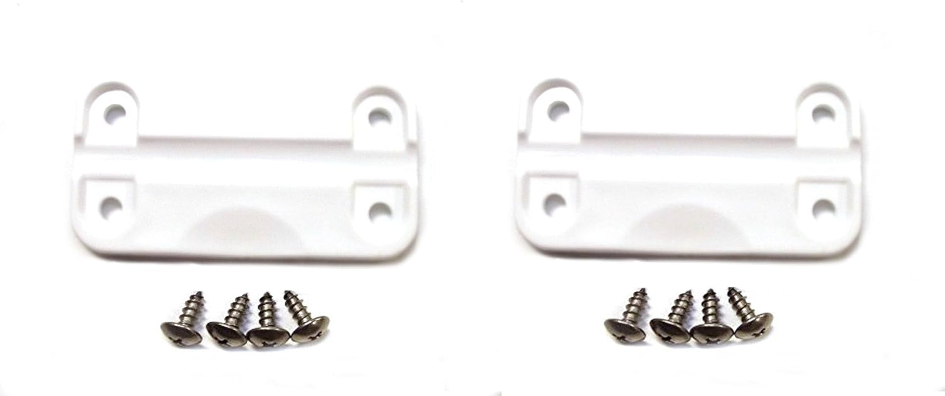 New AFTERMARKET Igloo Cooler Plastic Hinges + Stainless Screws (2)