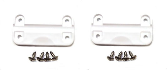 New AFTERMARKET Igloo Cooler Plastic Hinges + Stainless Screws (2)