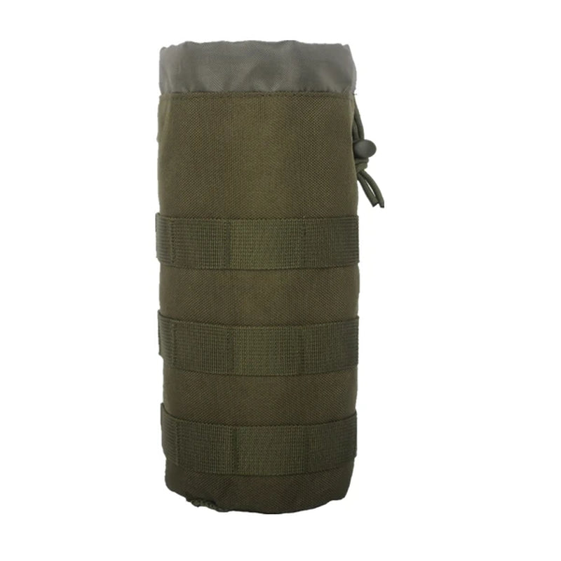 Outdoor Tactical Molle Water Bottle Pouch Portable Camping Water Kettle Bags for Backpack Vest Men'S Travel Cycling Camping Bag